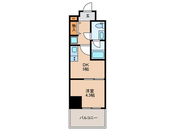 コンフォリア・リヴ志村三丁目の物件間取画像